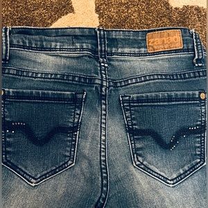 DIED STOCK VINTAGE ZANADI BOOTCUT FLARE BELL BOTTOM Y2K 90s.denim for every day
